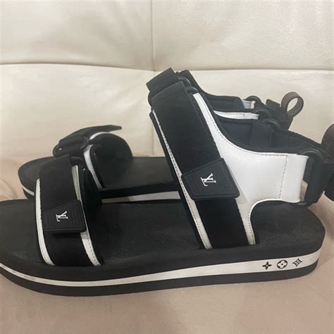 louis vuitton arcade flat sandals|Louis Vuitton sandals for women.